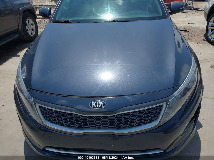 2015 Kia Optima Hybrid VIN: KNAGM4AD8F5077798 Lot: 40103863