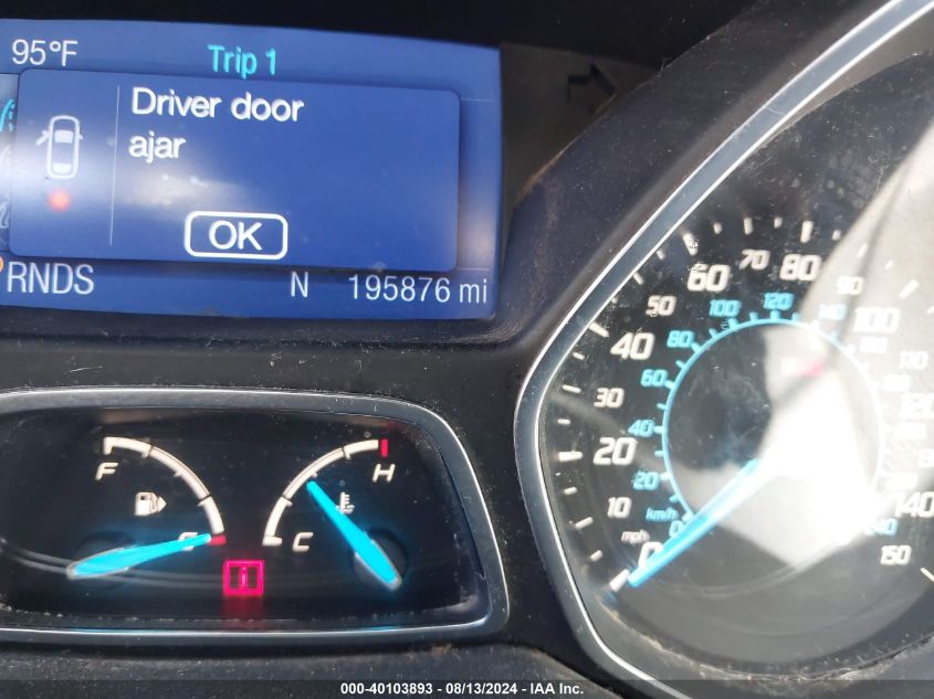 2013 Ford Escape S VIN: 1FMCU0F70DUA78360 Lot: 40103893