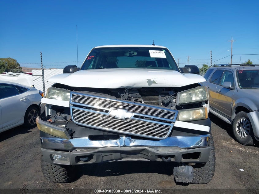 2005 Chevrolet Silverado 2500Hd Ls VIN: 1GCHK23265F952138 Lot: 40103930