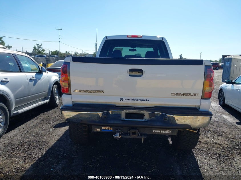 2005 Chevrolet Silverado 2500Hd Ls VIN: 1GCHK23265F952138 Lot: 40103930
