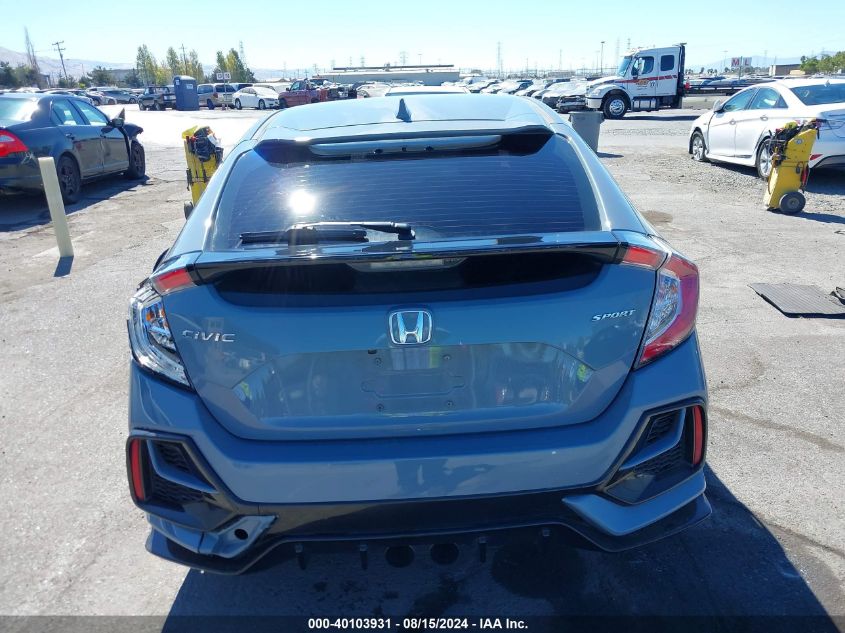 2020 Honda Civic Sport VIN: SHHFK7G42LU215146 Lot: 40103931