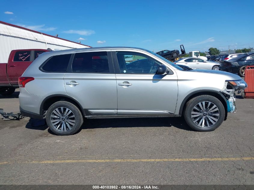 2020 Mitsubishi Outlander Es 2.4 S-Awc VIN: JA4AZ3A36LZ026472 Lot: 40103982