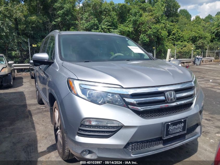 2017 Honda Pilot Touring VIN: 5FNYF6H91HB032055 Lot: 40103997