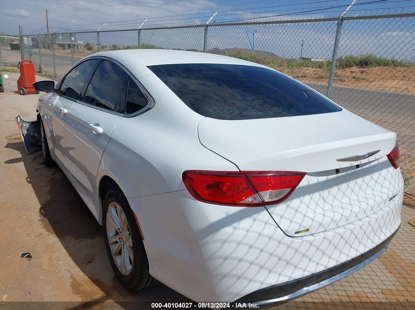 2015 CHRYSLER 200 LIMITED - 1C3CCCAB2FN575951