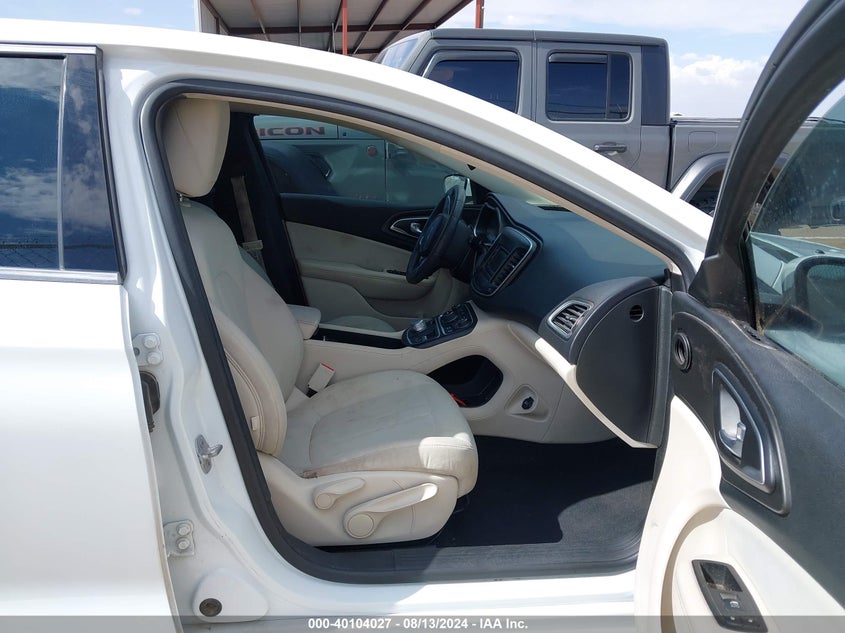 2015 CHRYSLER 200 LIMITED - 1C3CCCAB2FN575951