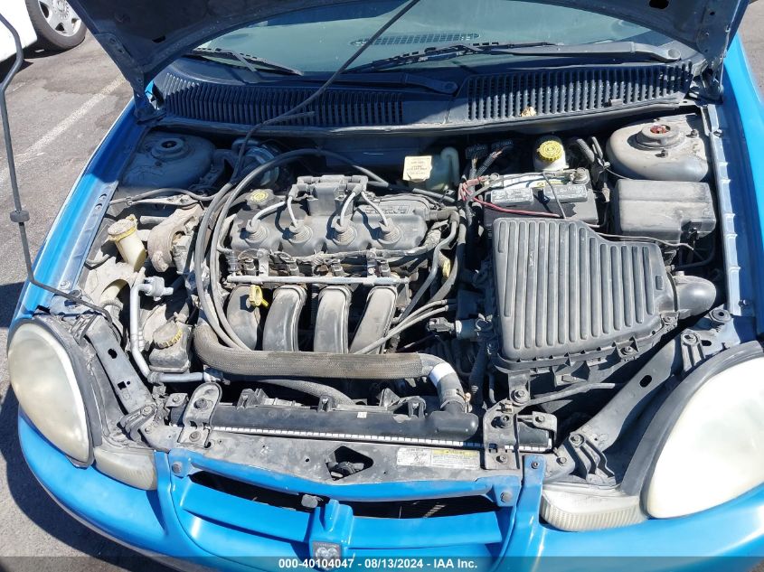 2002 Dodge Neon Sxt VIN: 1B3ES56C12D657112 Lot: 40104047