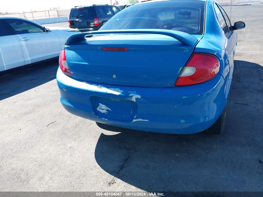 2002 Dodge Neon Sxt VIN: 1B3ES56C12D657112 Lot: 40104047