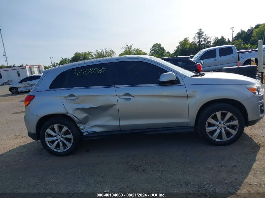 2013 Mitsubishi Outlander Sport Se VIN: 4A4AR4AU1DE002621 Lot: 40104060