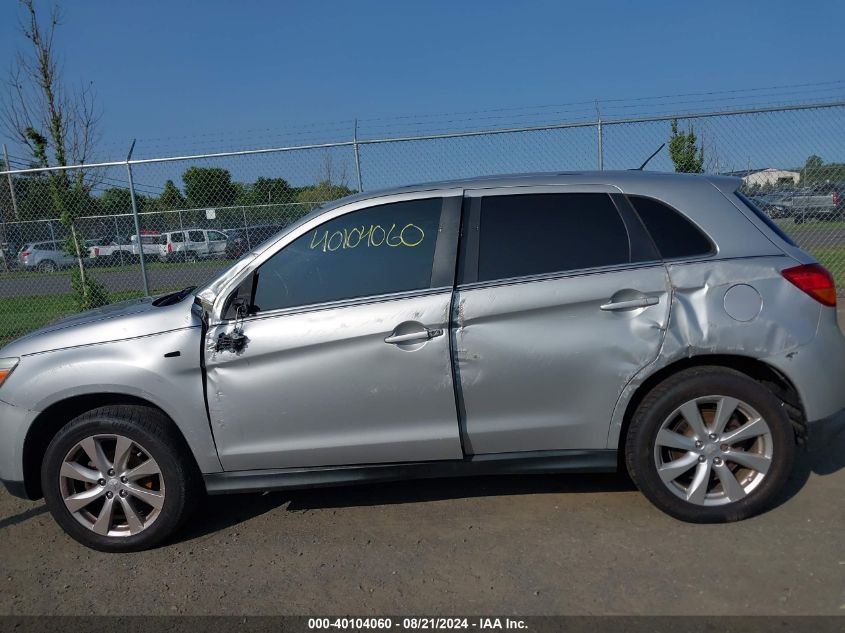 2013 Mitsubishi Outlander Sport Se VIN: 4A4AR4AU1DE002621 Lot: 40104060