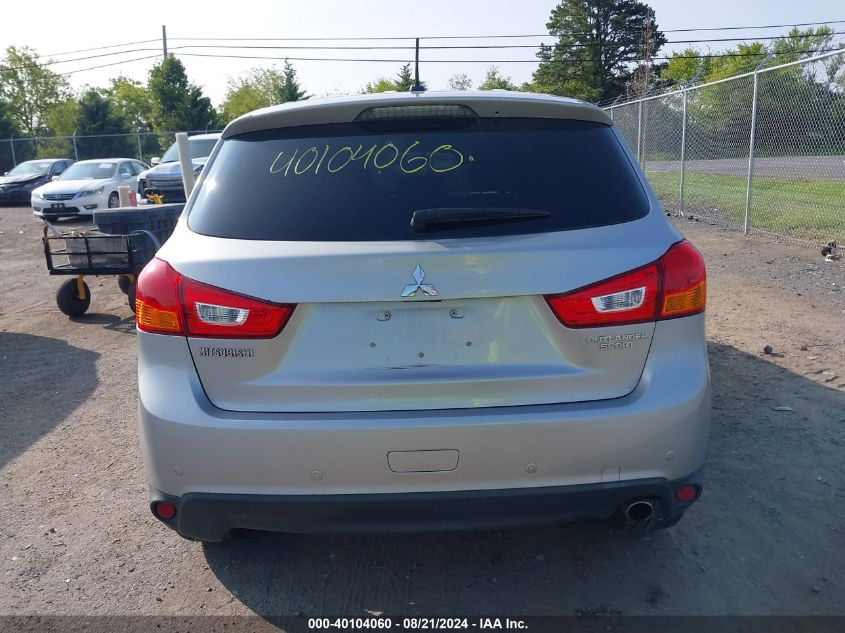 2013 Mitsubishi Outlander Sport Se VIN: 4A4AR4AU1DE002621 Lot: 40104060