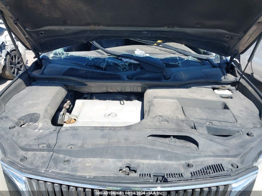 2011 Lexus Rx 350 350 VIN: 2T2BK1BA5BC100730 Lot: 40104065