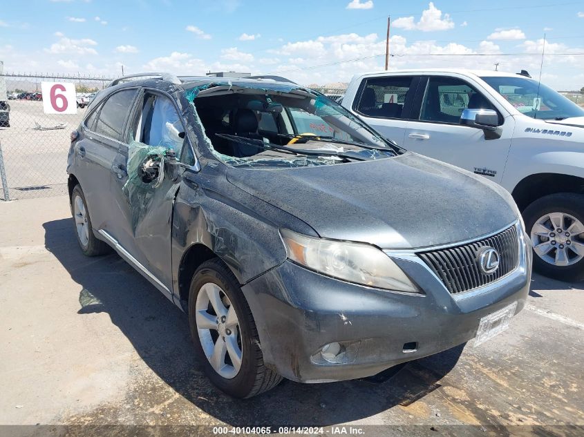 2011 Lexus Rx 350 350 VIN: 2T2BK1BA5BC100730 Lot: 40104065
