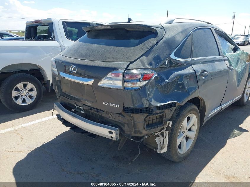 2011 Lexus Rx 350 350 VIN: 2T2BK1BA5BC100730 Lot: 40104065