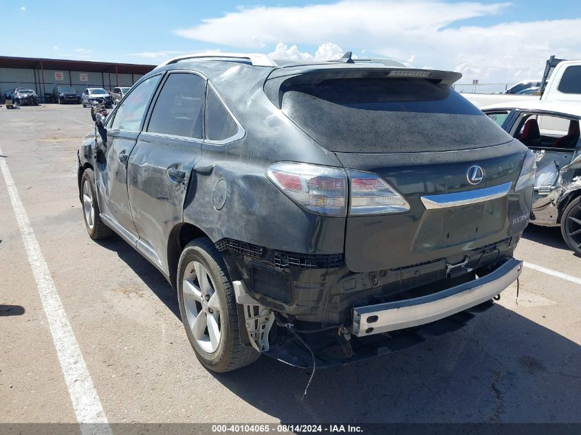 2011 Lexus Rx 350 350 VIN: 2T2BK1BA5BC100730 Lot: 40104065