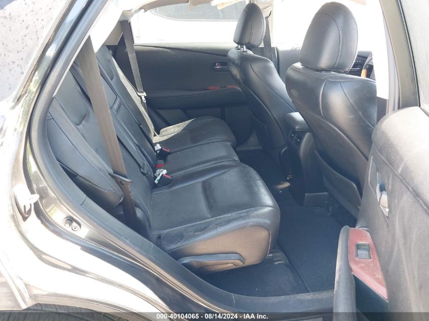 2011 Lexus Rx 350 350 VIN: 2T2BK1BA5BC100730 Lot: 40104065