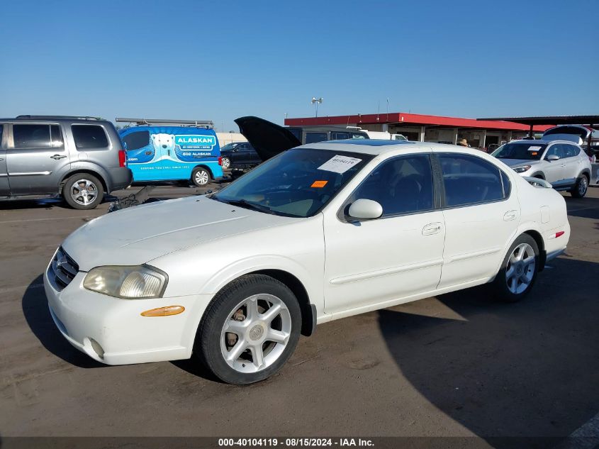 2000 Nissan Maxima Gle/Gxe/Se VIN: JN1CA31A8YT012025 Lot: 40104119