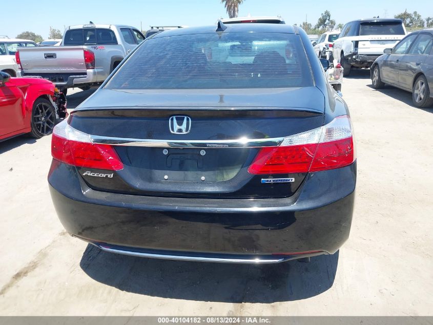 2015 Honda Accord Hybrid Ex-L VIN: 1HGCR6F55FA013713 Lot: 40104182