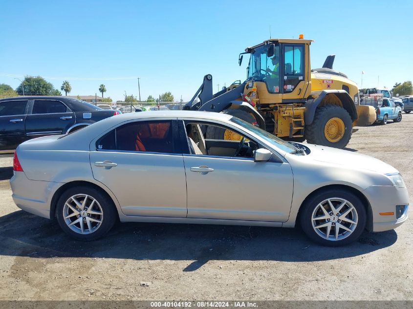 2010 Ford Fusion Sel VIN: 3FAHP0JA9AR430333 Lot: 40104192
