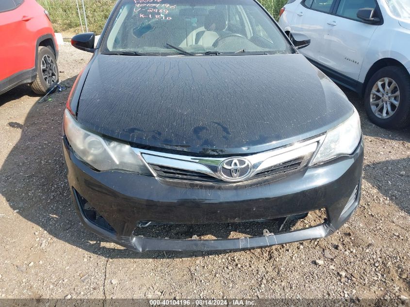 2014 Toyota Camry Le VIN: 4T1BF1FK7EU852489 Lot: 40104196