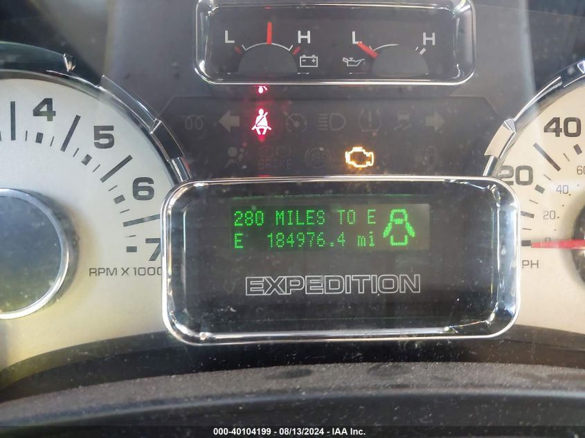 2010 Ford Expedition Eddie Bauer VIN: 1FMJU1H51AEA07201 Lot: 40104199