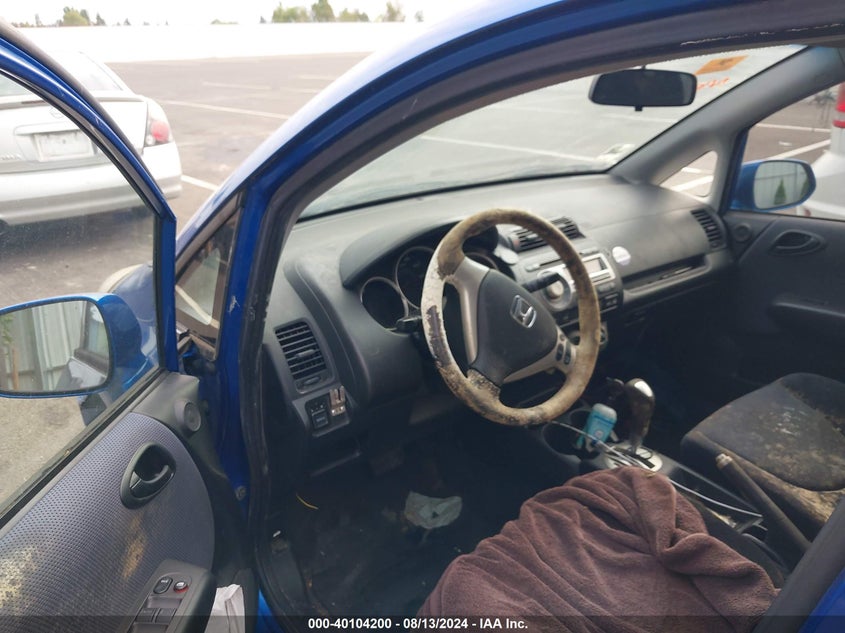 2007 Honda Fit Sport VIN: JHMGD38617S035219 Lot: 40104200