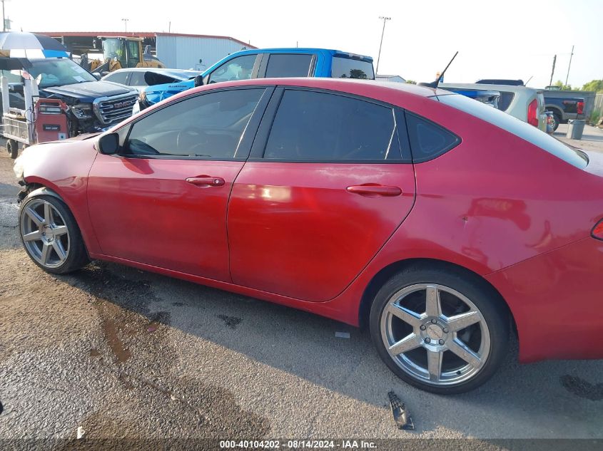 2014 Dodge Dart Se VIN: 1C3CDFAA9ED767698 Lot: 40104202