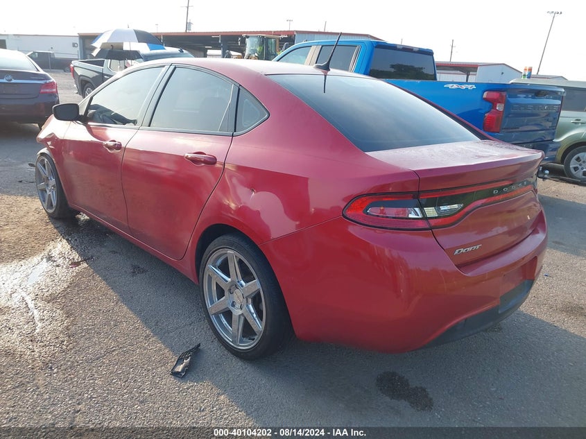 2014 Dodge Dart Se VIN: 1C3CDFAA9ED767698 Lot: 40104202