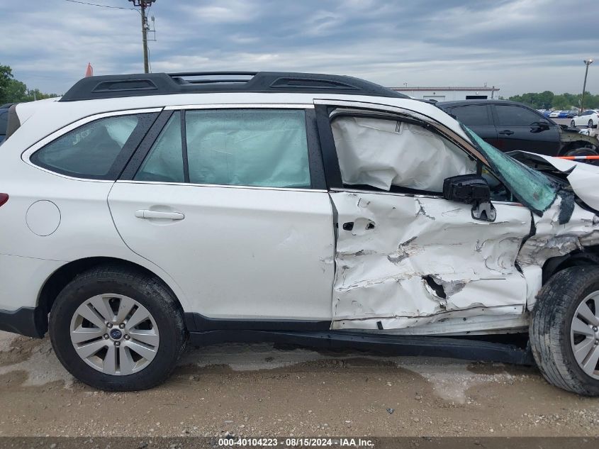 2017 Subaru Outback 2.5I VIN: 4S4BSAAC0H3305232 Lot: 40104223