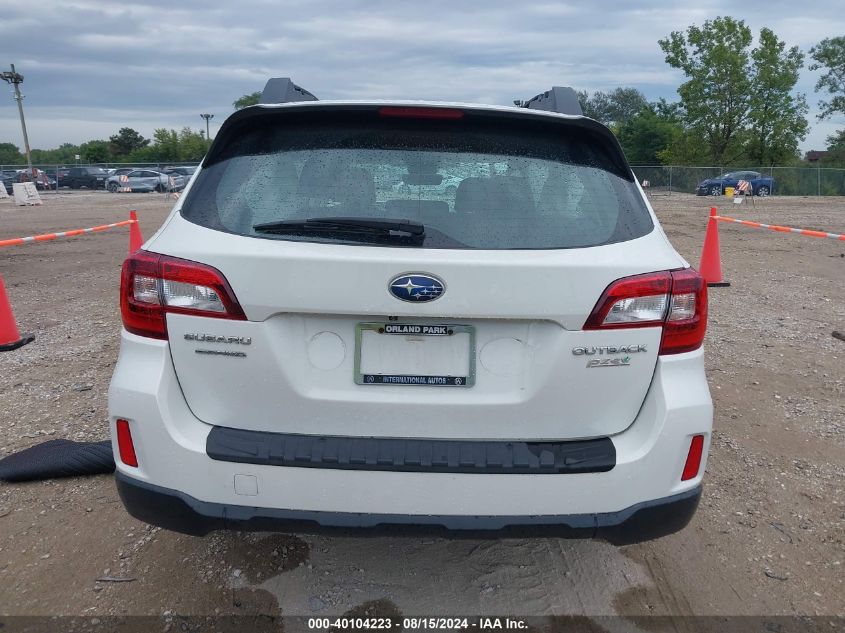 2017 Subaru Outback 2.5I VIN: 4S4BSAAC0H3305232 Lot: 40104223