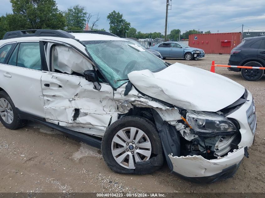 2017 Subaru Outback 2.5I VIN: 4S4BSAAC0H3305232 Lot: 40104223