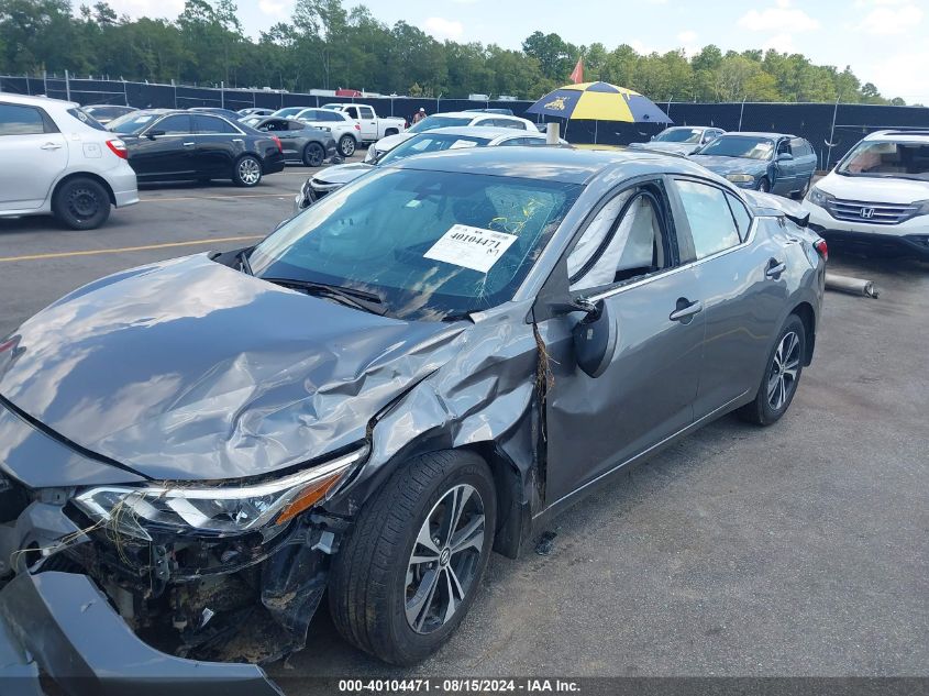 2021 Nissan Sentra Sv Xtronic Cvt VIN: 3N1AB8CV1MY234845 Lot: 40104471