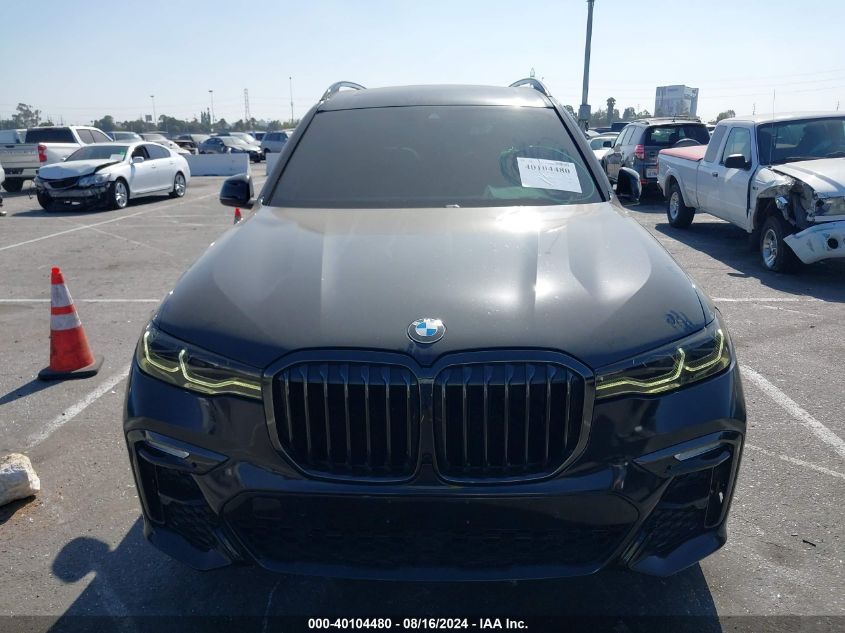 2021 BMW X7 xDrive40I VIN: 5UXCW2C08M9F06973 Lot: 40104480