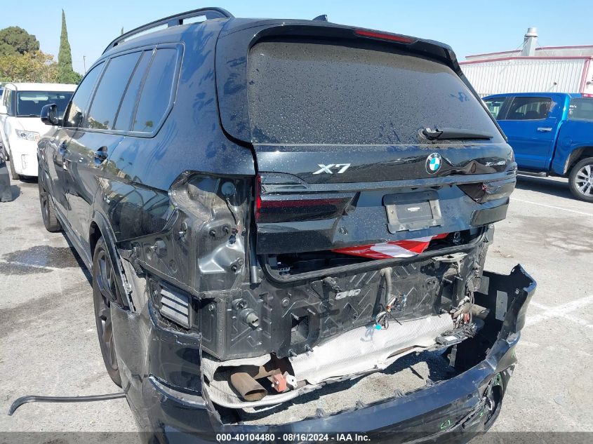 2021 BMW X7 xDrive40I VIN: 5UXCW2C08M9F06973 Lot: 40104480