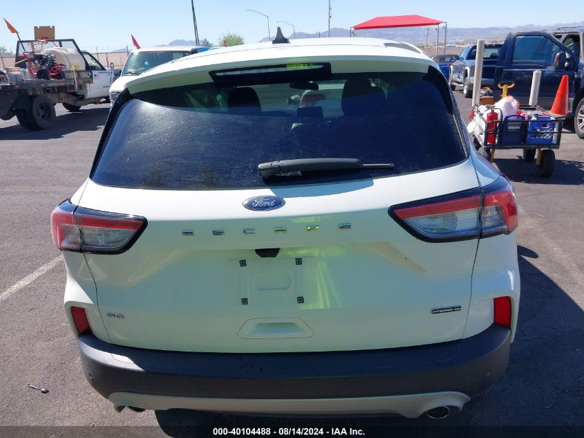 2022 Ford Escape Se Hybrid VIN: 1FMCU9BZ1NUA13465 Lot: 40104488