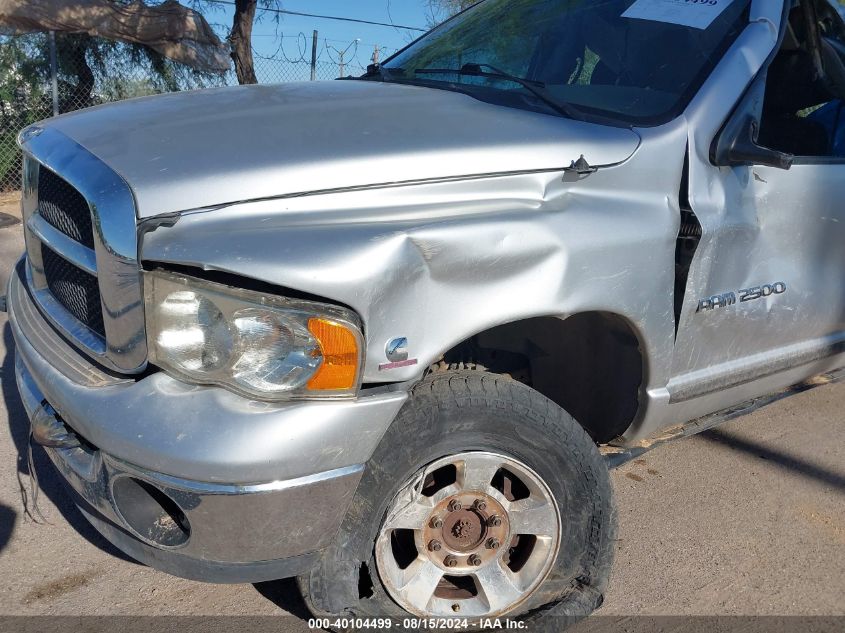 2005 Dodge Ram 2500 Slt/Laramie VIN: 3D7KS28C35G823933 Lot: 40104499