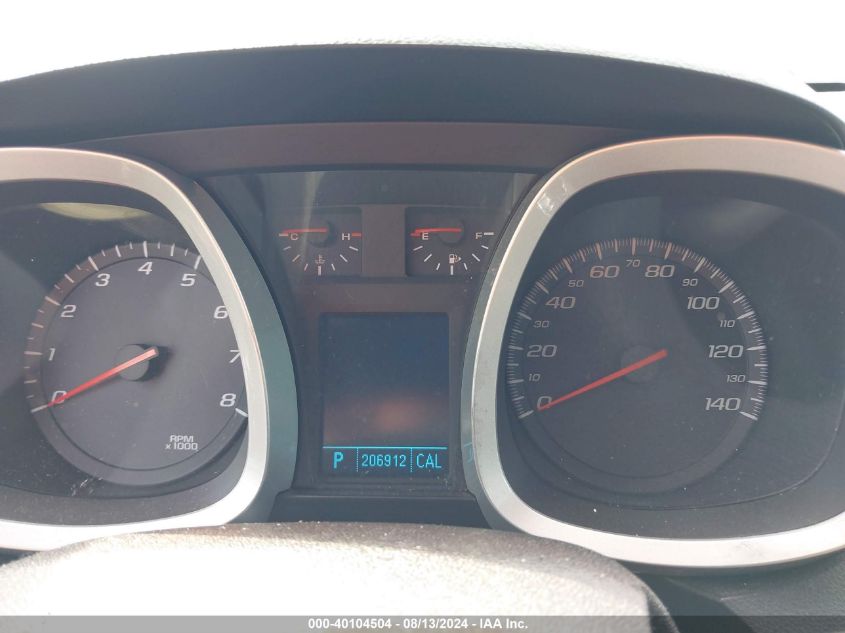 2010 Chevrolet Equinox Lt VIN: 2CNALDEW4A6416394 Lot: 40104504