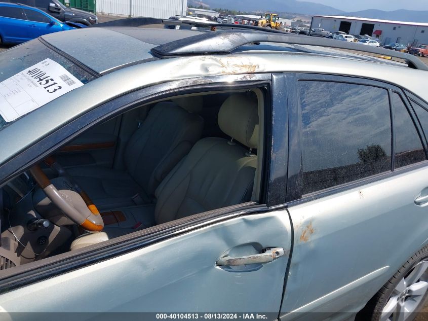 2005 Lexus Rx 330 VIN: 2T2HA31U15C080078 Lot: 40104513