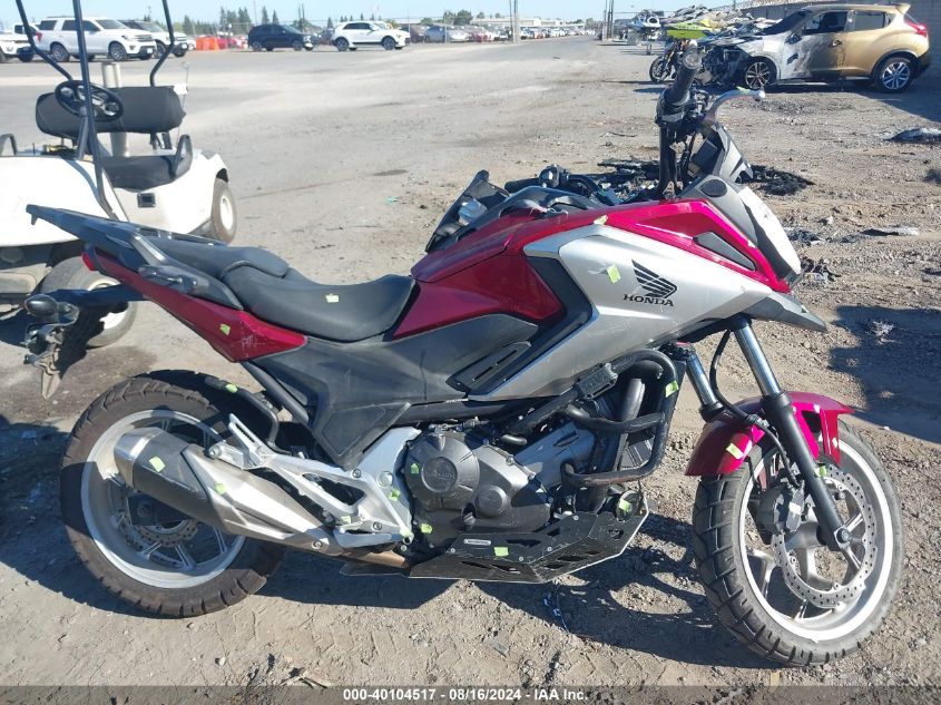 2018 Honda Nc750 X VIN: JH2RC9010JK000072 Lot: 40104517