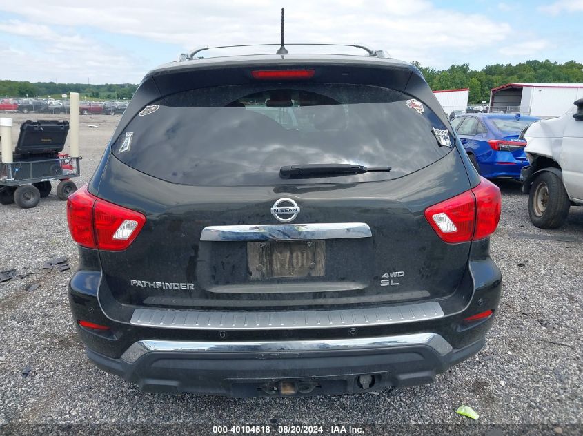 2017 Nissan Pathfinder S/Sv/Sl/Platinum VIN: 5N1DR2MM6HC606330 Lot: 40104518