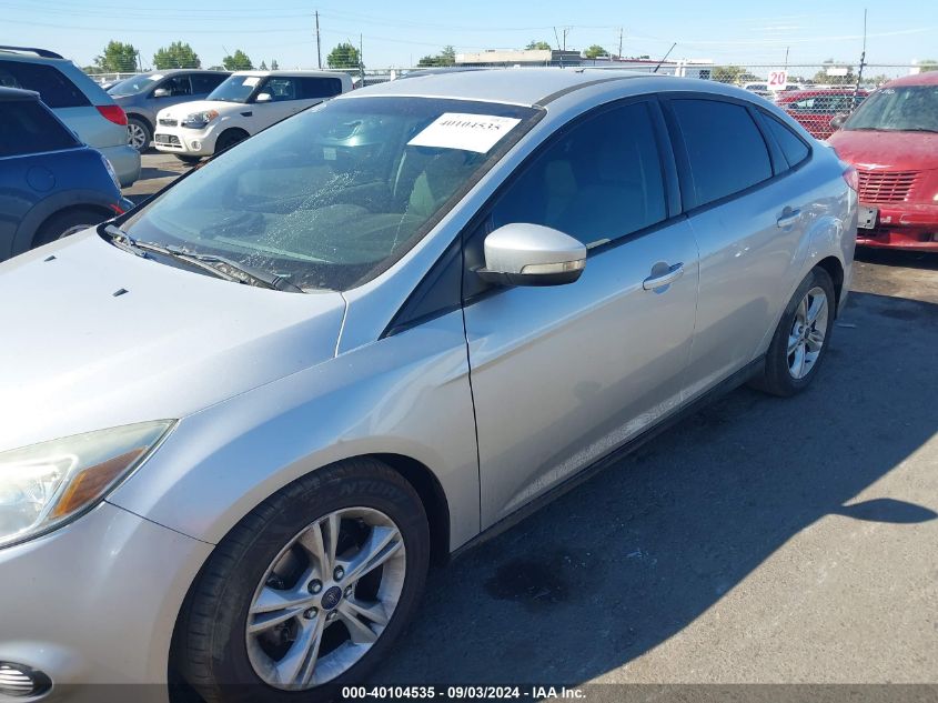 2014 Ford Focus Se VIN: 1FADP3F28EL442902 Lot: 40104535