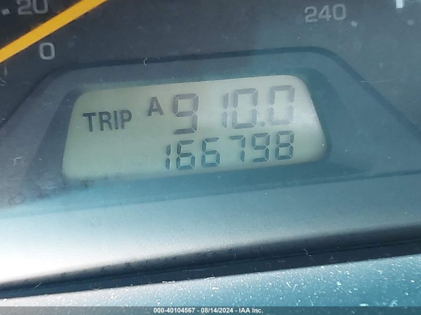 2000 Honda Accord 3.0 Ex VIN: 1HGCG1651YA071054 Lot: 40104567