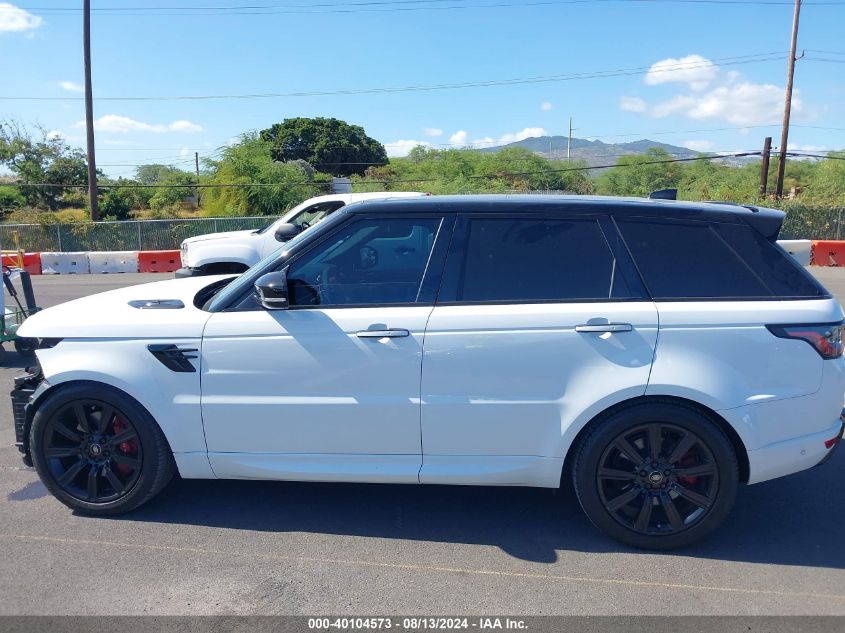 2022 Land Rover Range Rover Sport Hst Mhev VIN: SALWS2RU7NA212703 Lot: 40104573