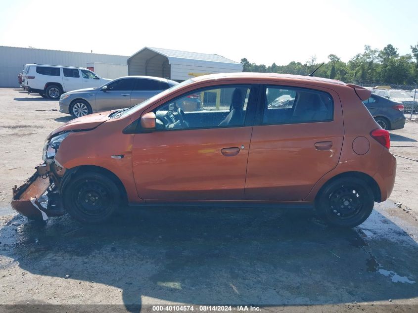 2019 Mitsubishi Mirage Rf VIN: ML32A3HJ7KH003974 Lot: 40104574