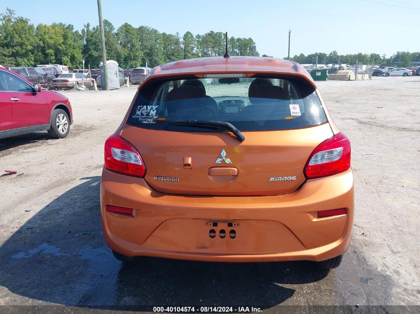 2019 Mitsubishi Mirage Rf VIN: ML32A3HJ7KH003974 Lot: 40104574