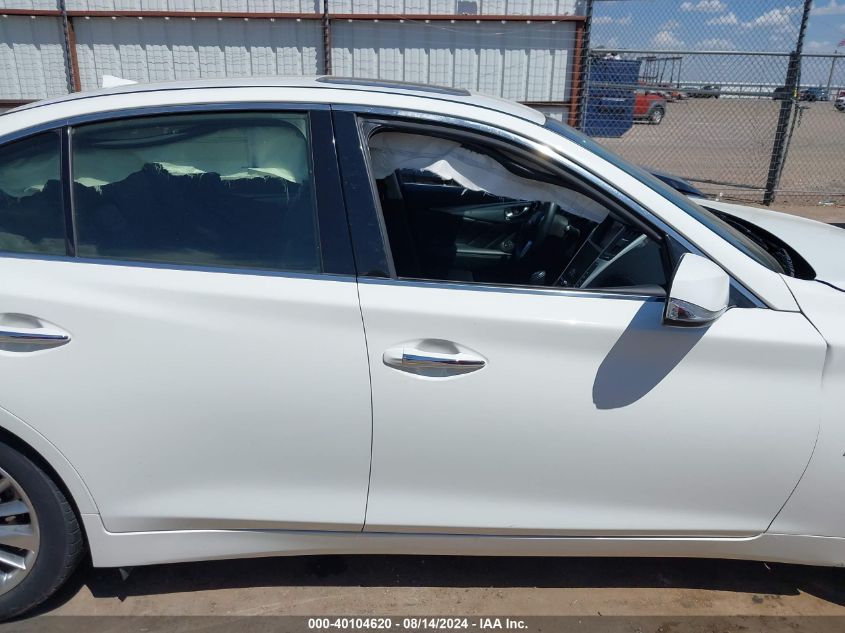 2020 Infiniti Q50 Luxe Awd VIN: JN1EV7AR1LM255849 Lot: 40104620