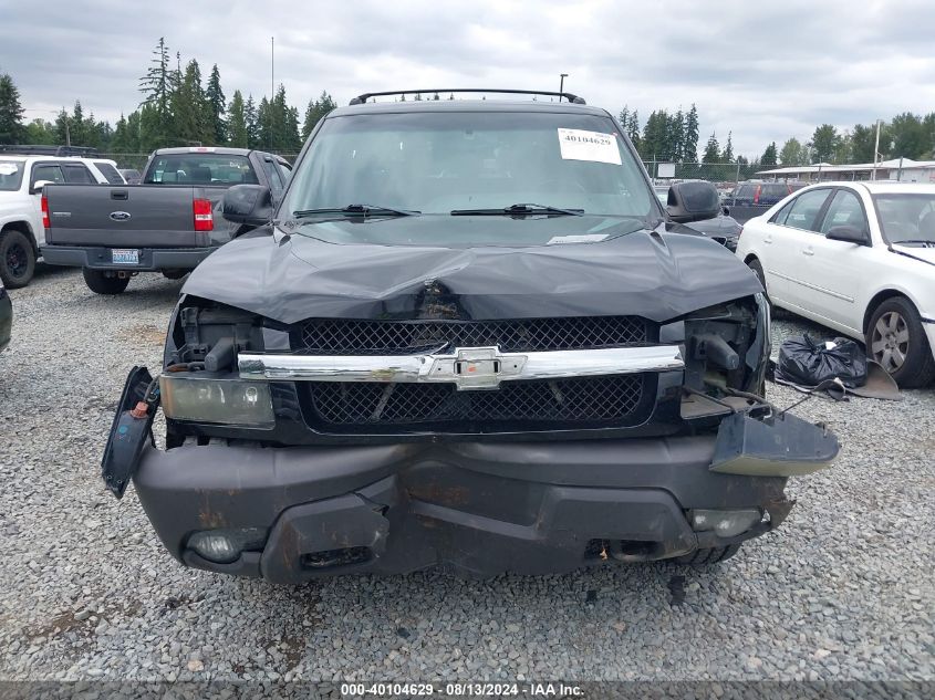 2003 Chevrolet Avalanche 1500 VIN: 3GNEK13T63G151203 Lot: 40104629