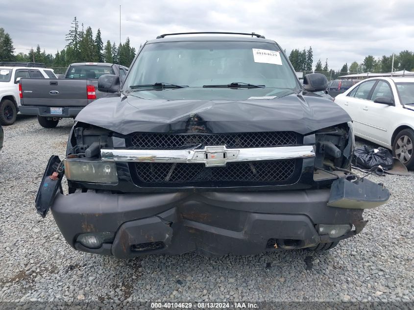 2003 Chevrolet Avalanche 1500 VIN: 3GNEK13T63G151203 Lot: 40104629