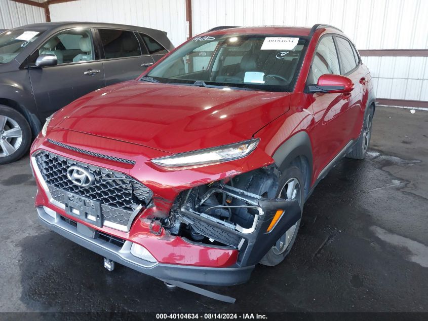 2019 Hyundai Kona Ultimate VIN: KM8K5CA59KU381411 Lot: 40104634