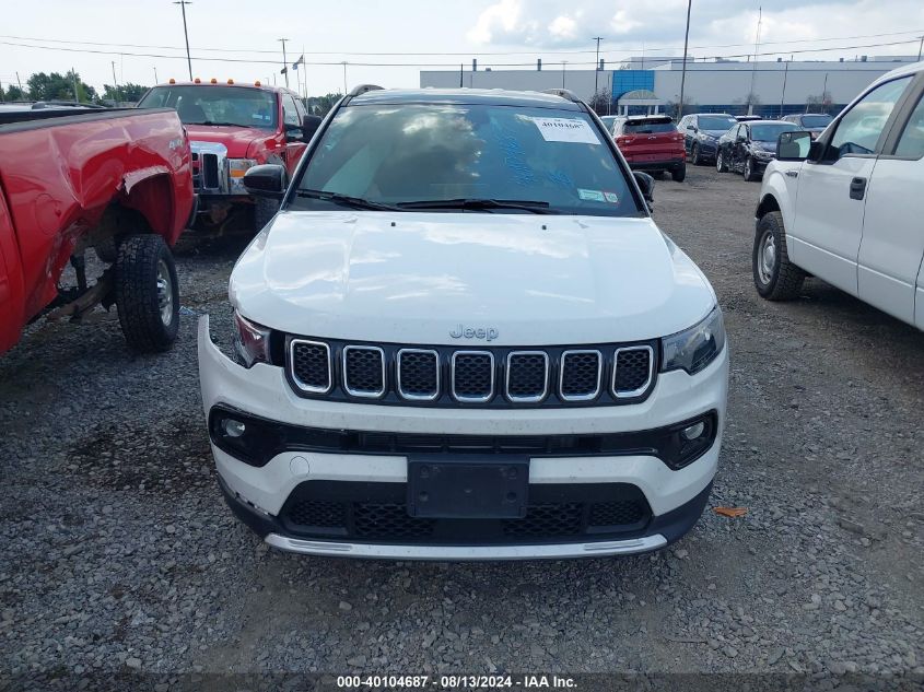 2023 Jeep Compass Limited 4X4 VIN: 3C4NJDCN7PT550732 Lot: 40104687