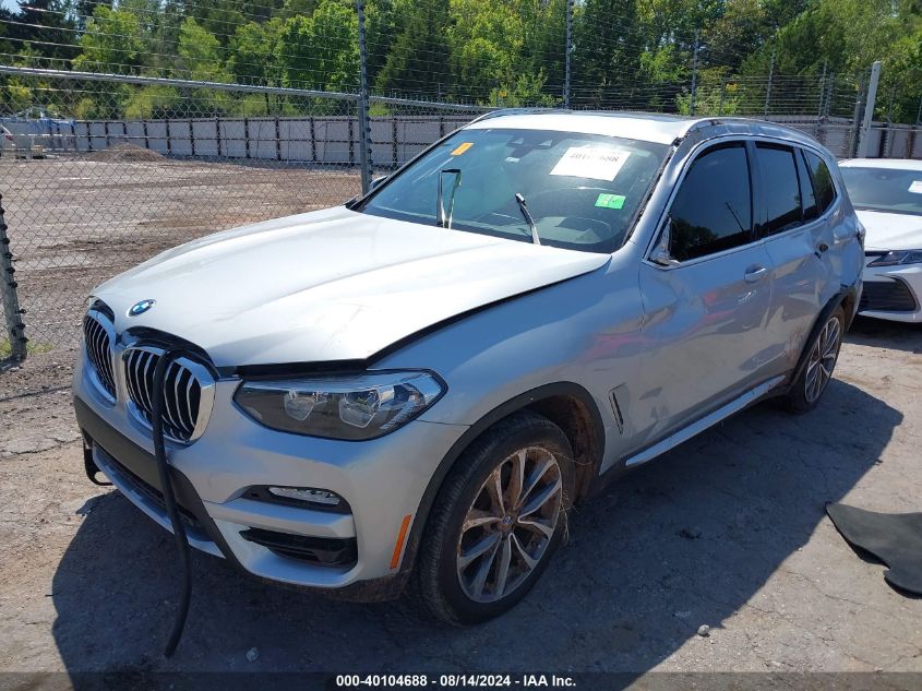 2019 BMW X3 XDRIVE30I - 5UXTR9C53KLP95981